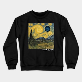 Total Solar Eclipse 8 April 2024 Crewneck Sweatshirt